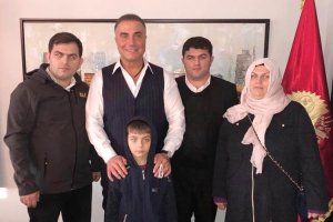 Sedat Peker, şehit ailesi ile Beykoz’da buluştu