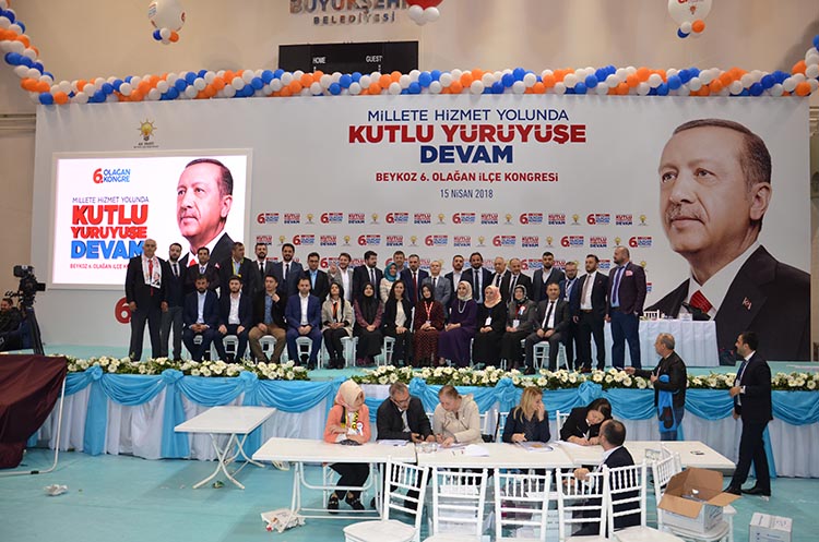AK Parti Beykoz 6. Olağan Kongresi yapıldı