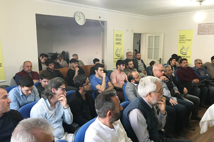 Beykoz'da Özgür-Der'in aylık semineri yapıldı