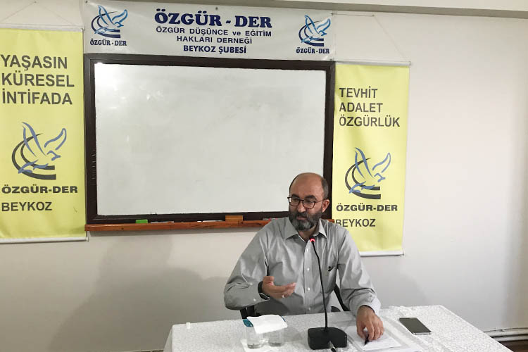 Beykoz'da Özgür-Der'in aylık semineri yapıldı