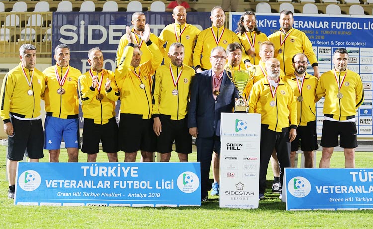 Veteranlar Ligi'nde Göllü şampiyon, Beykoz 3. oldu