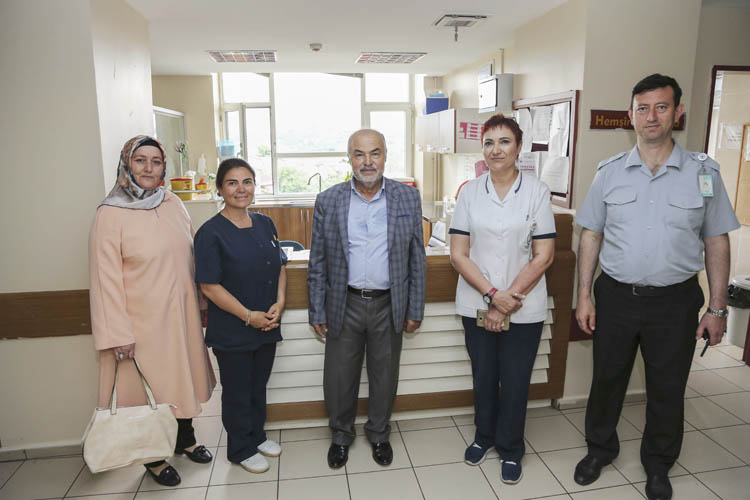 Ramazan Ayı’nda Beykoz'da hastalara sevgi ziyareti