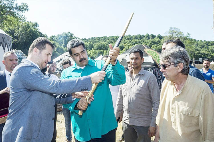 Venezuela Devlet Başkanı Maduro, Beykoz'da