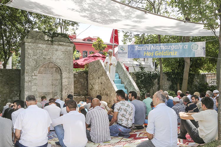 Anadoluhisarı Tarihi Namazgâhı ibadete açıldı