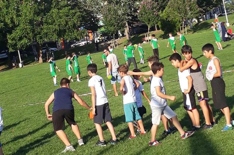 Beykoz Çayır Festivali’nde çim hentbolu