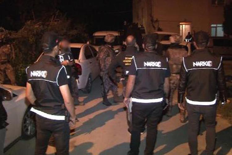 Beykoz'da sekiz kişi gözaltına alındı
