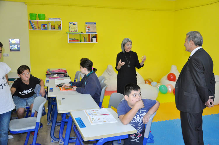 Beykoz Paşabahçe’de özel eğitim sınıfı açıldı