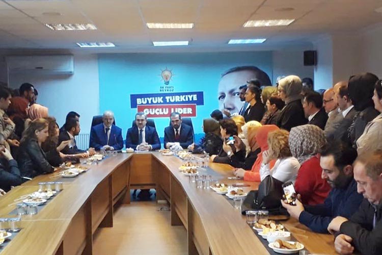 AK Parti İl Başkanı Şenocak Beykoz'u ziyaret etti