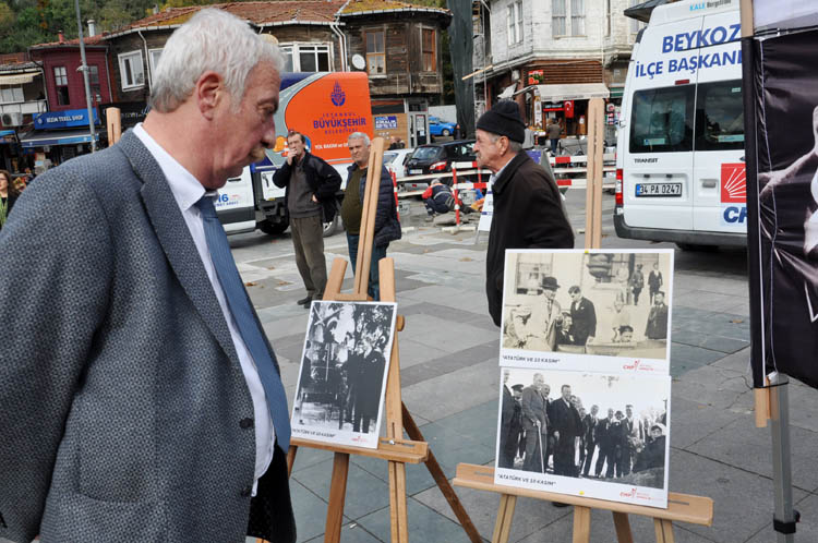 Atatürk, Beykoz'da fotoğraflarıyla da anıldı