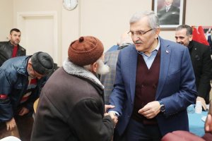 Çavuşbaşı'nda Murat Aydın'a sıcak karşılama