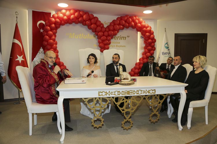 Beykoz'da 14 Şubat’ta 14 çifte romantik nikah