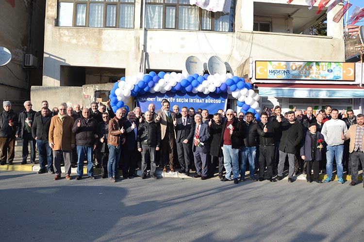Saadet Partisi Beykoz’da 2. Seçim bürosunu açtı