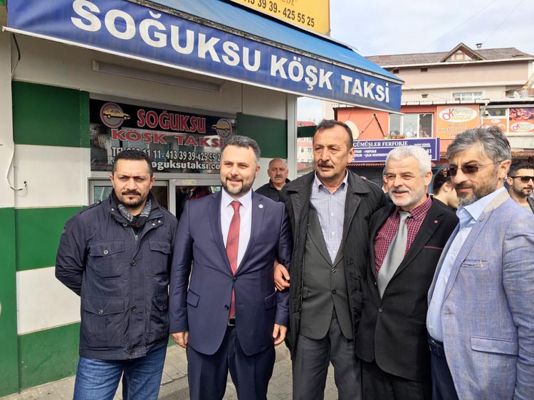 İYİ Partili Miniç Soğuksu'da nabız yokladı