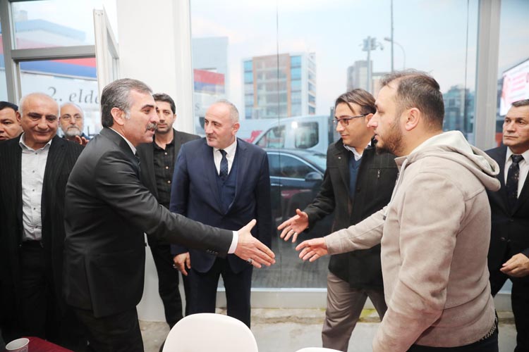 MHP'li danışmandan AK Parti Beykoz'a ziyaret