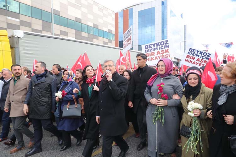 AK Parti Beykoz’da finali sevgi yürüyüşü ile yaptı