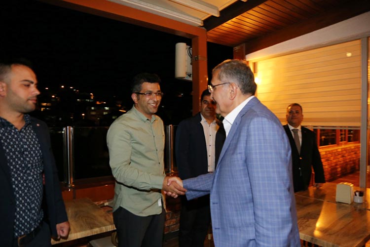 Başkan Murat Aydın spor kulüplerini sahurda ağırladı