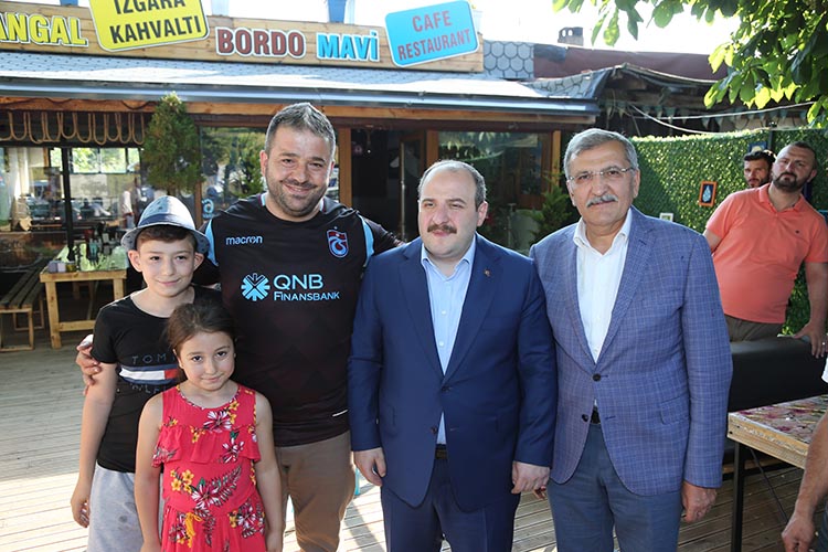Beykoz’daki küçük Trabzon’a Bakan ziyareti
