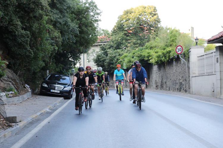 Beykoz’da Pazar günleri yollar bisikletlilerin