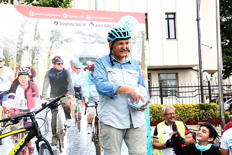 Beykoz’da bisikletli yaşam yoğun ilgi gördü