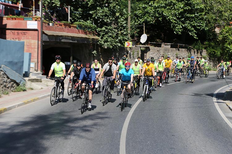 Beykoz’da bisikletli yaşam devam ediyor