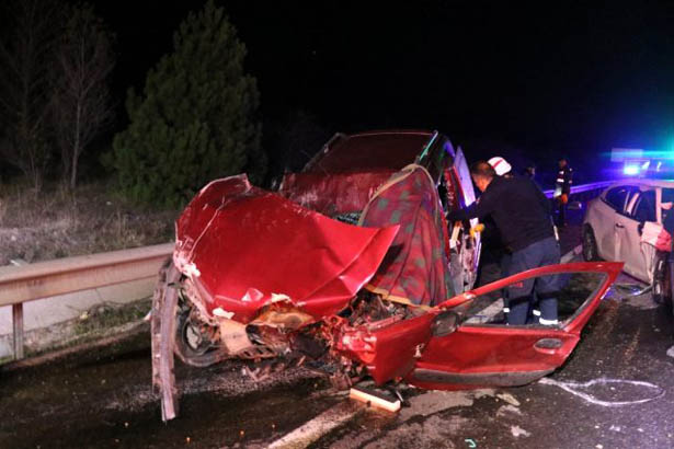Beykozlu aile trafik kazasında hayatını kaybetti 
