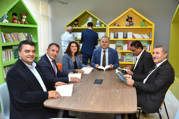 Beykoz Soğuksu İlkokulu'nda yeni kütüphane açıldı