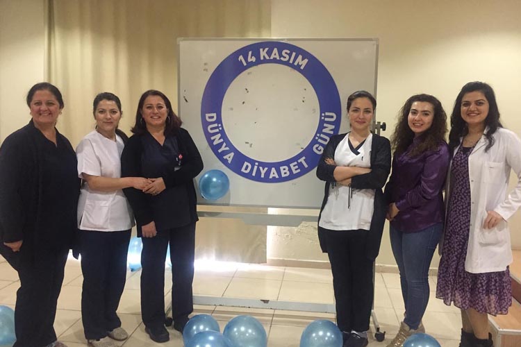 Beykoz Devlet Hastanesi diyabete dikkat çekti