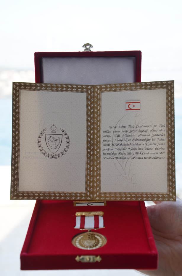 Kıbrıs Gazileri, Beykoz'da madalyalarını aldı
