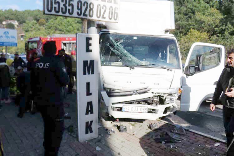 Çavuşbaşı Fatih Mahallesi’nde trafik kazası