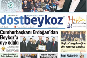 Dost Beykoz Gazetesi Aralık 2019... 201. Sayı