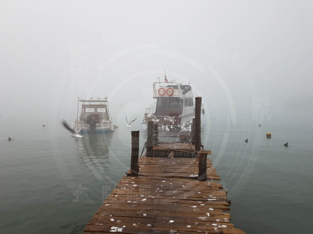 Beykoz'da sis etkili oldu, vapurlar iptal