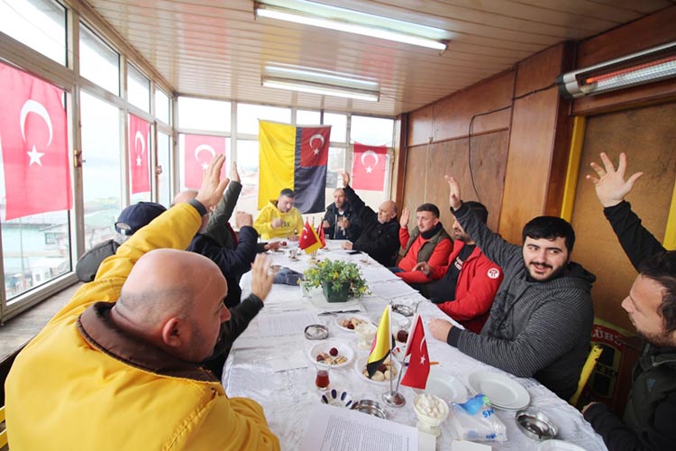 Beykoz Ufuk Taksi çalışanları 2019'u değerlendirdi