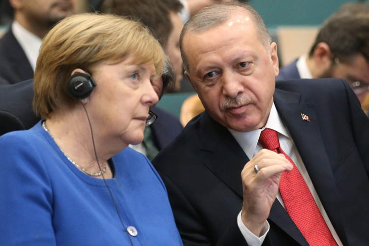 Erdoğan-Merkel ikilisi Beykoz'da açılış yaptı