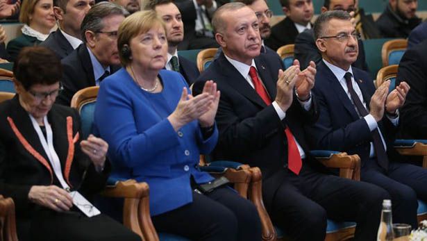 Erdoğan-Merkel ikilisi Beykoz'da açılış yaptı