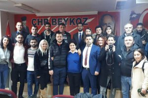 CHP Beykoz Gençlik Kolları adayına eskilerden destek