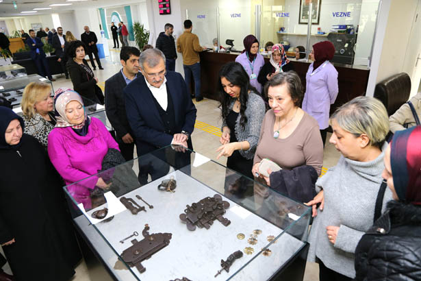 Beykoz'a bir aylık Kapı Tokmakları Sergisi açıldı