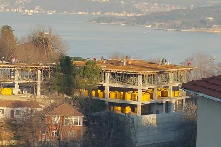 Beykoz'da okul inşaatı hızla devam ediyor