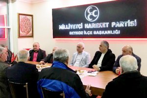Beykoz Kulüpler Birliğinden MHP teşkilatına ziyaret