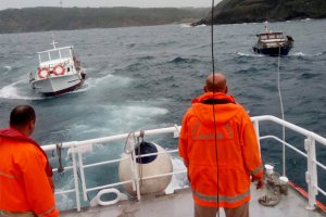 Beykoz açıklarında sürüklenen 2 tekne kurtarıldı