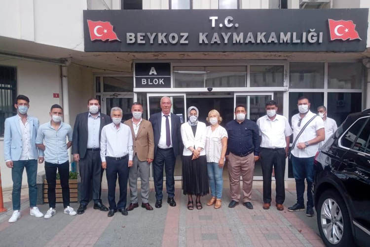 CHP Beykoz'dan yeni Kaymakama hoşgeldin ziyareti