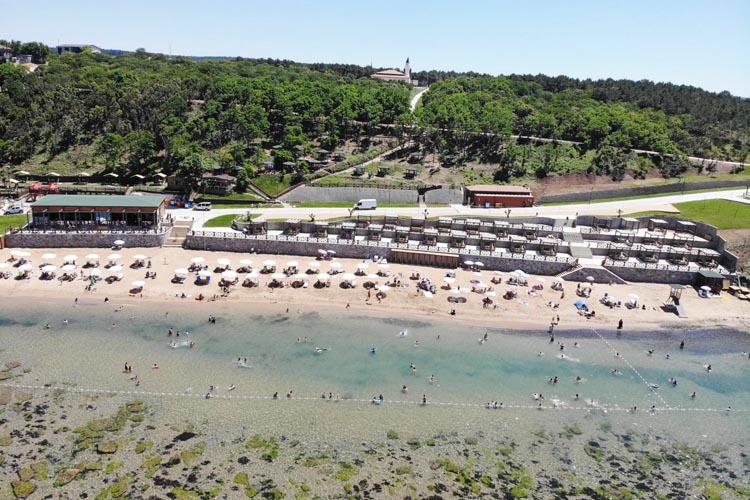 Beykoz Riva'da kadın plajı uygulaması sona erdi