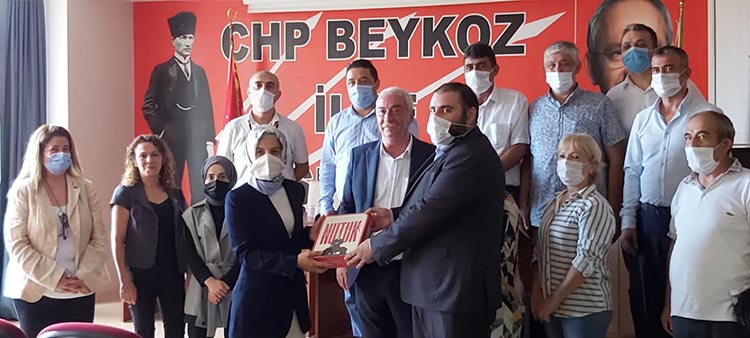 Beykoz Kaymakamından CHP Teşkilatına ziyaret