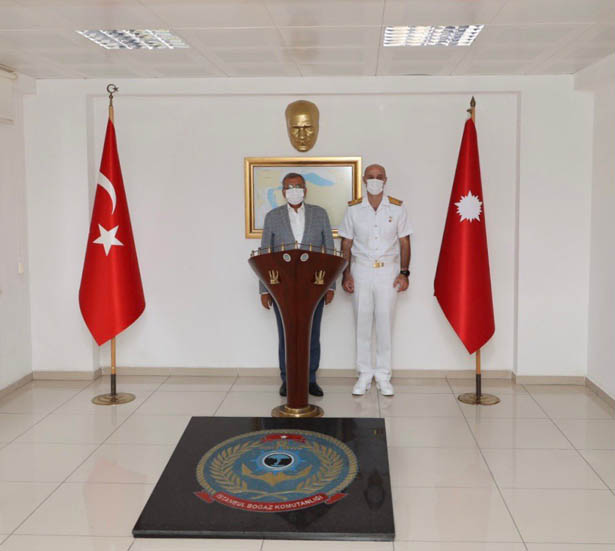 Aydın'dan İstanbul Boğaz Komutanlığına ziyaret