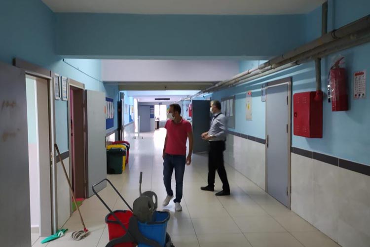 Beykoz’da okullar sosyal mesafeli eğitime hazır