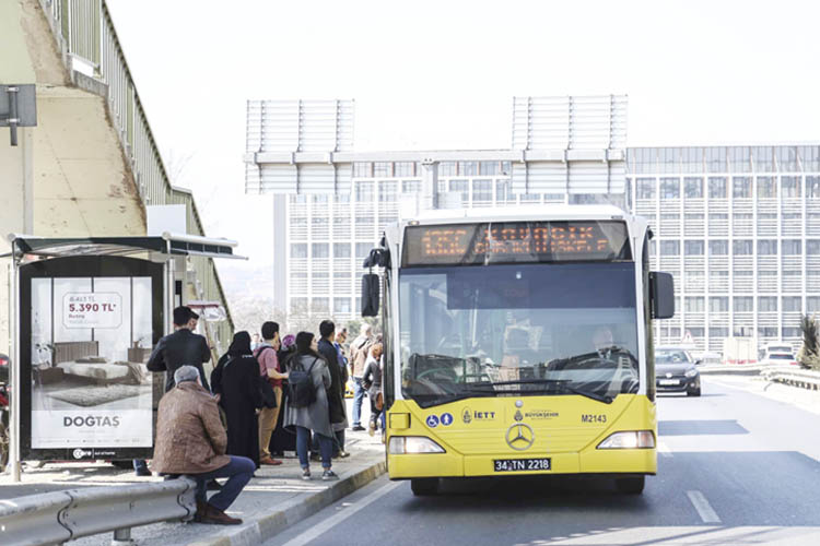 Beykoz'da otobüsler yarın 14.00'e kadar ücretsiz