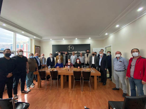 Dilmaç'tan MHP Beykoz İlçe Başkanlığına ziyaret