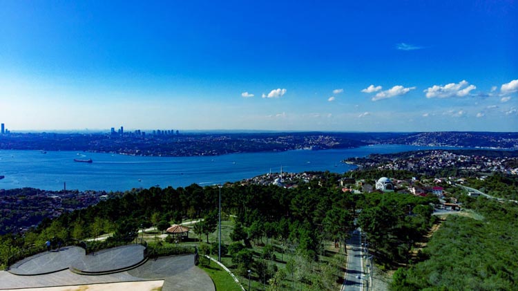 Beykoz Karlıtepe'den İstanbul Boğazını seyredin