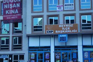 CHP Beykoz İlçe Başkanlığı kapatıldı