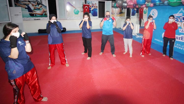 Beykoz'un kick bokscularına durmak yasak