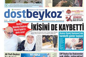 Dost Beykoz Gazetesi Ocak 2021... 210. Sayı